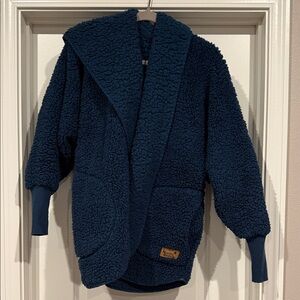 Cozy Blue Sherpa Jacket